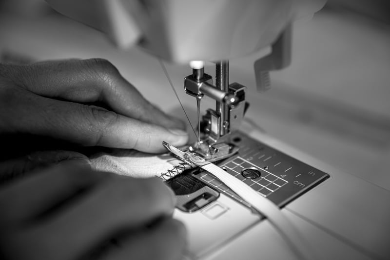 Sewing and upcycling clothes